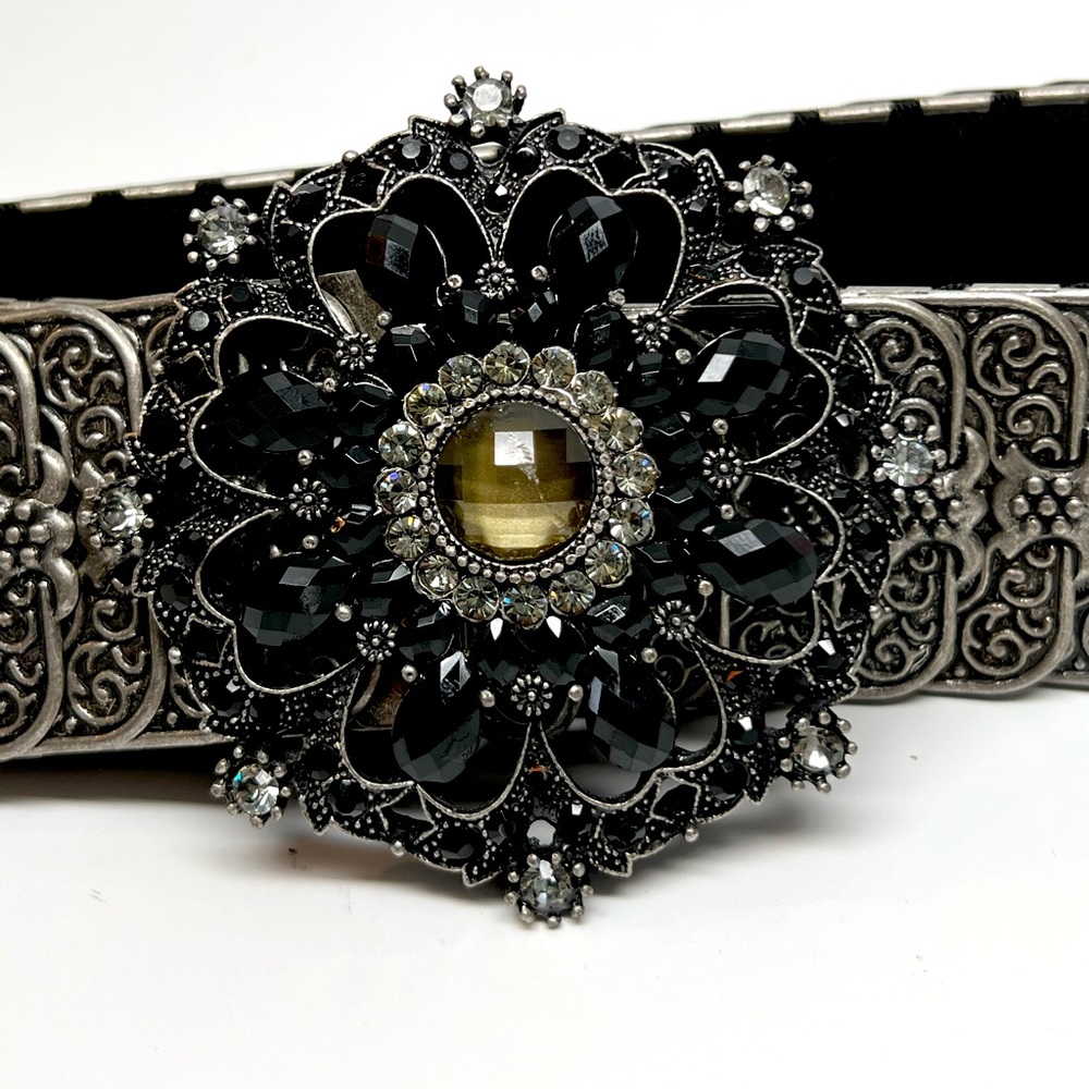 Dazzling Designer Boutique gemstone belt.